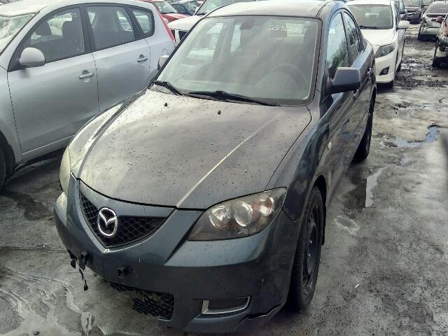 JM1BK32F991234134 - 2009 MAZDA 3 I GRAY photo 2