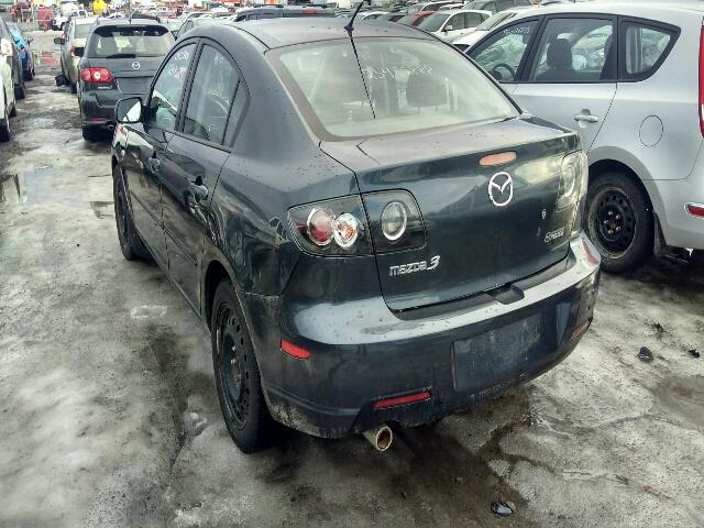 JM1BK32F991234134 - 2009 MAZDA 3 I GRAY photo 3