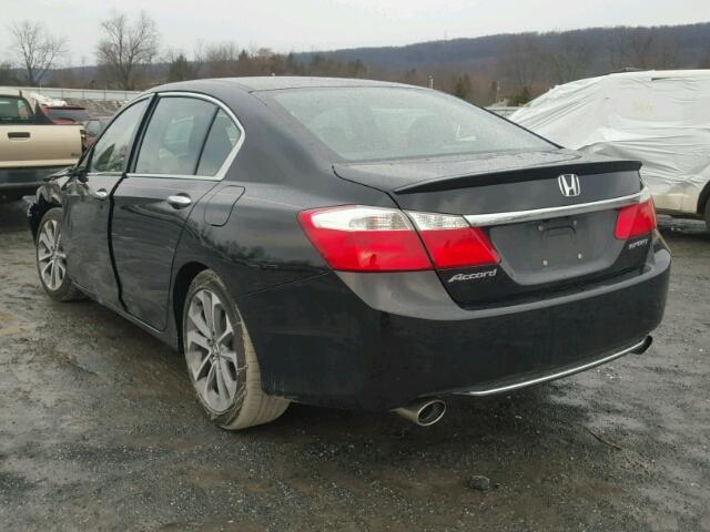 1HGCR2F58FA257994 - 2015 HONDA ACCORD SPO BLACK photo 3