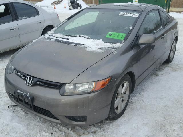 2HGFG12818H514706 - 2008 HONDA CIVIC EX GOLD photo 2