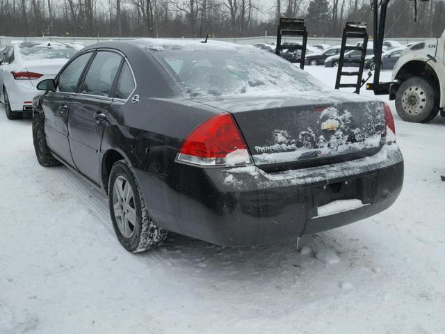 2G1WB58N881274055 - 2008 CHEVROLET IMPALA LS BLACK photo 3