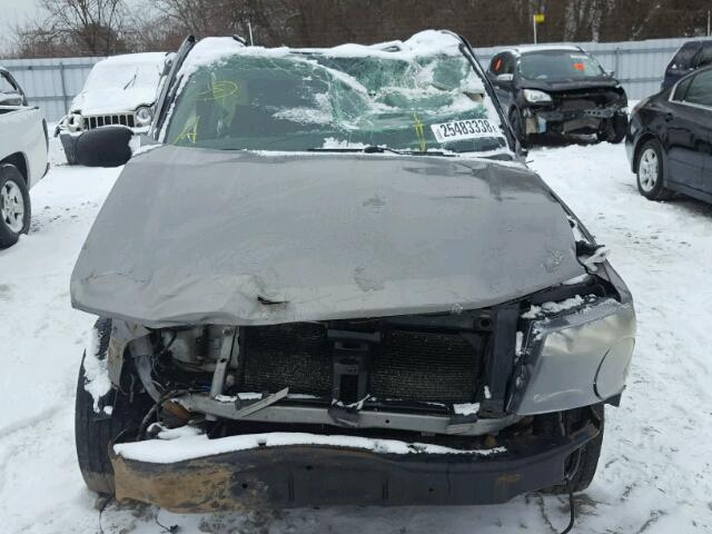 1GNDT13S382164779 - 2008 CHEVROLET TRAILBLAZE GRAY photo 9