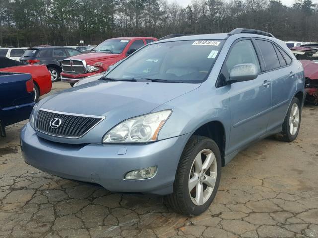 2T2GA31U55C024205 - 2005 LEXUS RX 330 BLUE photo 2