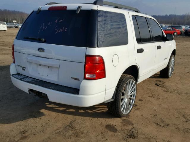 1FMZU73E55UB57739 - 2005 FORD EXPLORER X WHITE photo 4