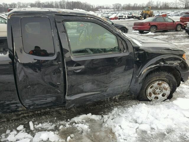 1N6BD06T57C424231 - 2007 NISSAN FRONTIER K BLACK photo 9