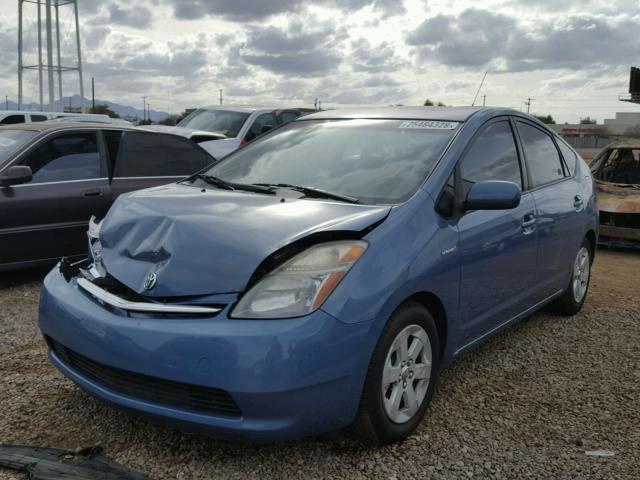 JTDKB20U677687388 - 2007 TOYOTA PRIUS BLUE photo 2