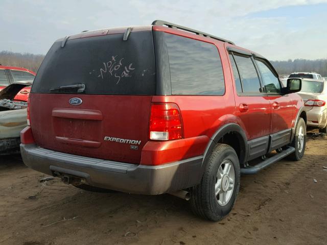 1FMPU15556LA65054 - 2006 FORD EXPEDITION RED photo 4