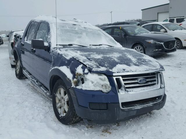 1FMEU51K27UA29036 - 2007 FORD EXPLORER S BLUE photo 1