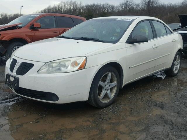 1G2ZG58N474140866 - 2007 PONTIAC G6 BASE WHITE photo 2