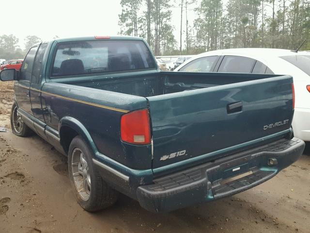 1GCCS1944W8204927 - 1998 CHEVROLET S TRUCK S1 GREEN photo 3