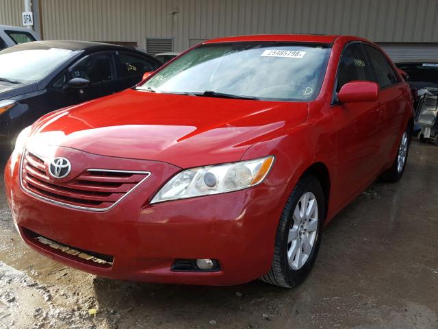 4T1BK46KX7U047411 - 2007 TOYOTA CAMRY NEW RED photo 2