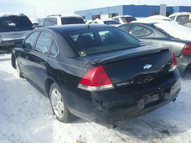 2G1WB5E36E1106607 - 2014 CHEVROLET IMPALA LIM BLUE photo 3