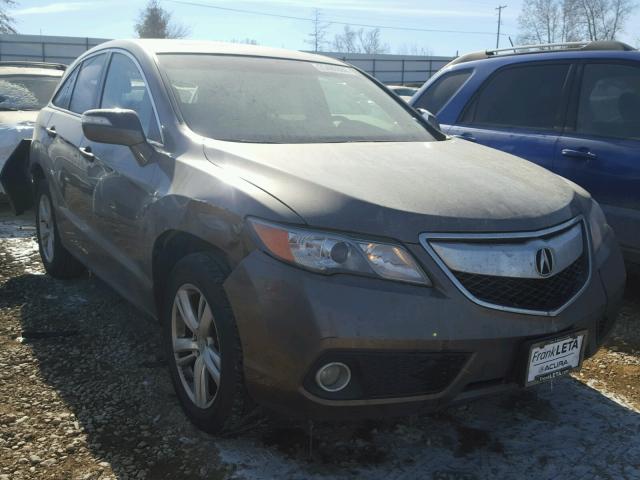 5J8TB3H57DL005758 - 2013 ACURA RDX TECHNO GRAY photo 1