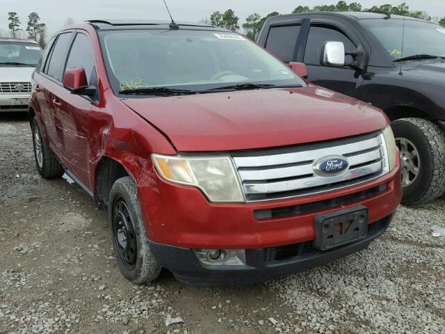 2FMDK39C17BA74395 - 2007 FORD EDGE SEL P RED photo 1