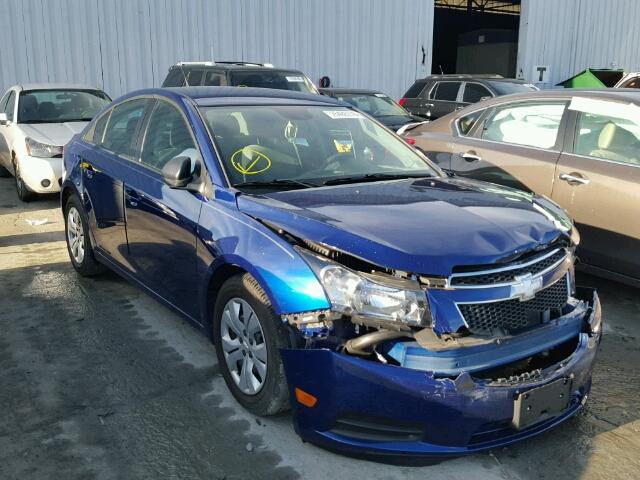 1G1PA5SH9D7285489 - 2013 CHEVROLET CRUZE LS BLUE photo 1