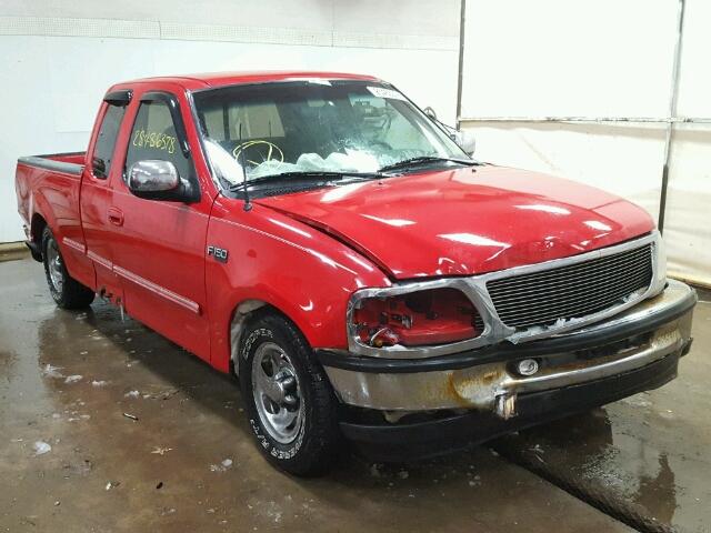 2FTDX1724VCA10508 - 1997 FORD F150 RED photo 1