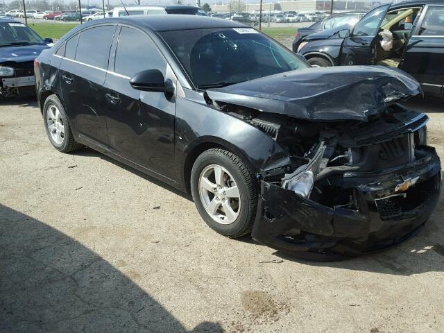 1G1PF5S91B7227299 - 2011 CHEVROLET CRUZE LT BLACK photo 1