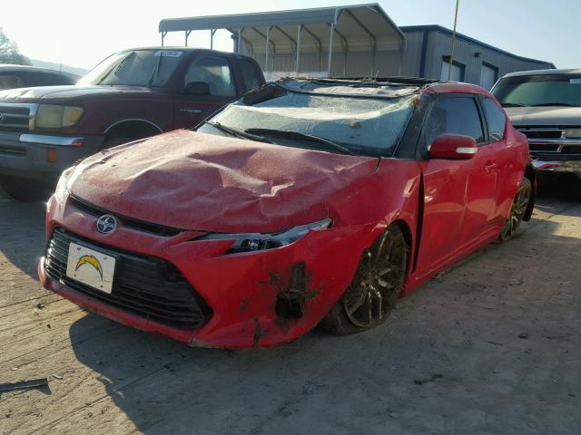 JTKJF5C72F3090826 - 2015 TOYOTA SCION TC 红色 照片 2