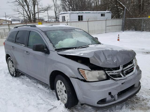 3C4PDCAB6FT735890 - 2015 DODGE JOURNEY SE GRAY photo 1