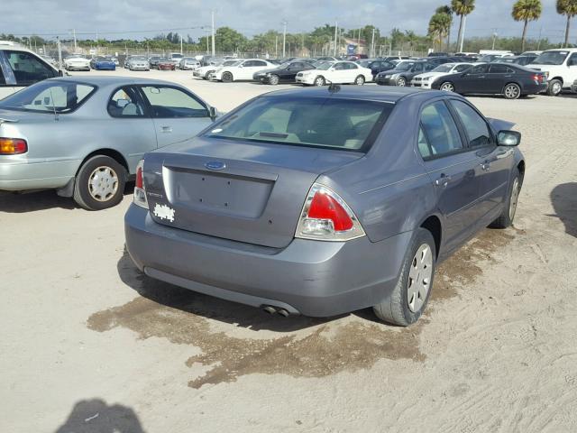 3FAHP06Z07R261357 - 2007 FORD FUSION S RED photo 4