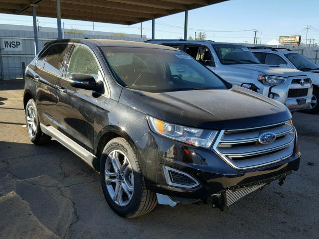 2FMPK3K95HBB82502 - 2017 FORD EDGE TITAN BLACK photo 1