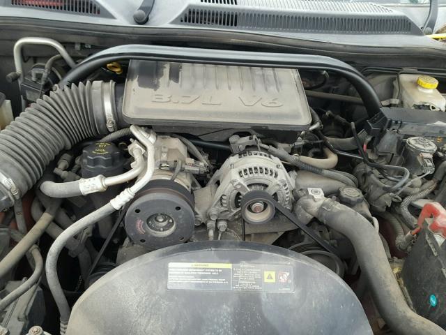 1J8HG48K46C203937 - 2006 JEEP COMMANDER RED photo 7