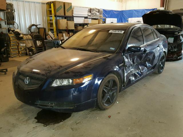 19UUA66254A047942 - 2004 ACURA TL BLUE photo 2