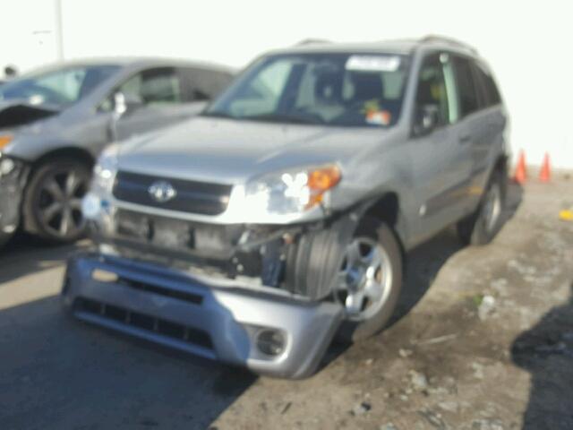 JTEHD20V650046112 - 2005 TOYOTA RAV4 SILVER photo 2