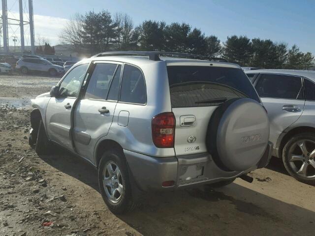 JTEHD20V650046112 - 2005 TOYOTA RAV4 SILVER photo 3