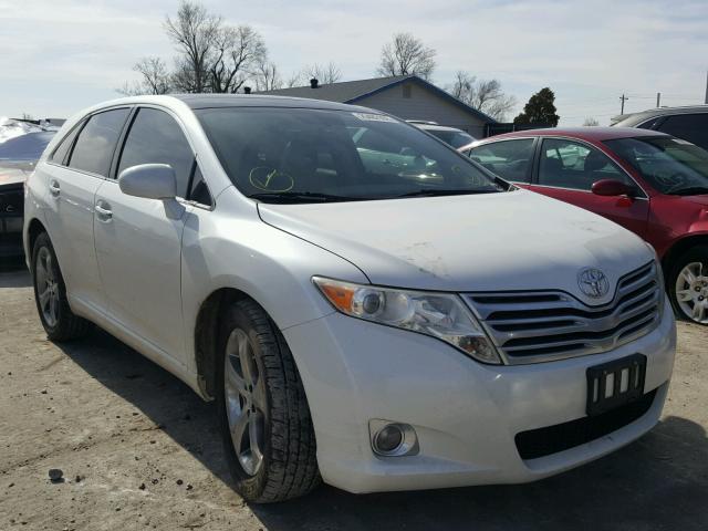 4T3ZK3BB7AU023192 - 2010 TOYOTA VENZA BASE WHITE photo 1