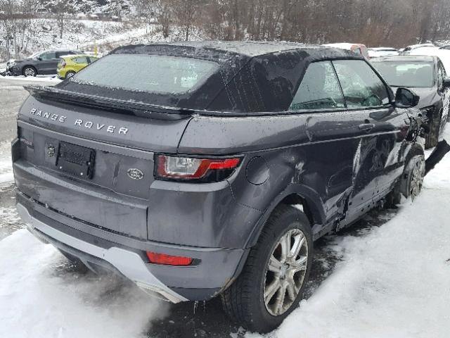 SALVC5BG6HH237005 - 2017 LAND ROVER RANGE ROVE GRAY photo 4