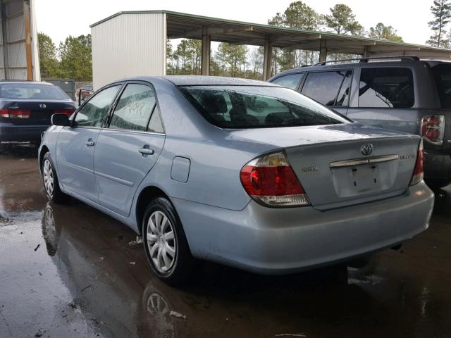 4T1BE32K46U690648 - 2006 TOYOTA CAMRY LE BLUE photo 3