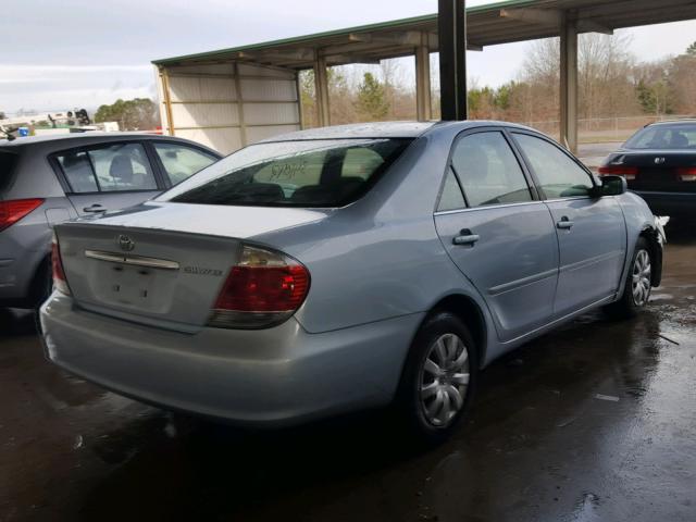 4T1BE32K46U690648 - 2006 TOYOTA CAMRY LE BLUE photo 4