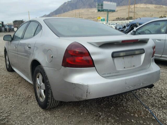 2G2WP552761171553 - 2006 PONTIAC GRAND PRIX Gümüş foto 3