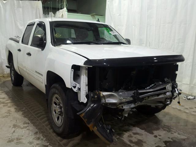 3GCPKSE7XDG114096 - 2013 CHEVROLET SILVERADO WHITE photo 1