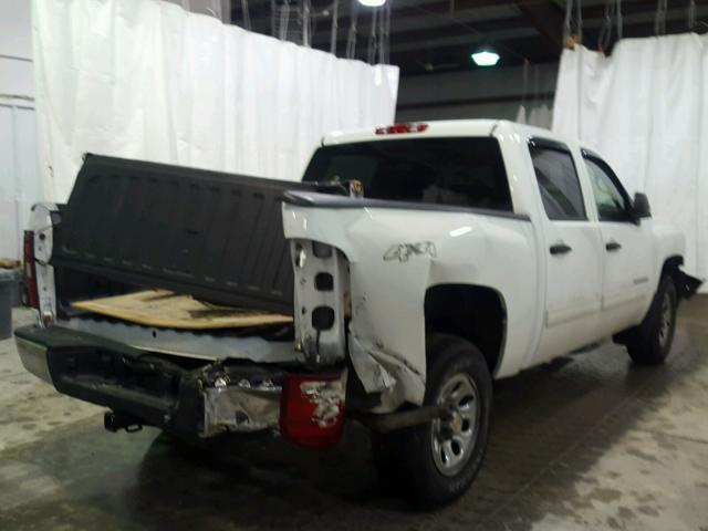 3GCPKSE7XDG114096 - 2013 CHEVROLET SILVERADO WHITE photo 4