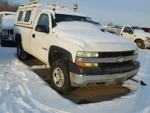 1GCHK24U32E232927 - 2002 CHEVROLET SILVERADO WHITE photo 1