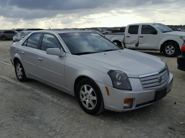 1G6DP577970136301 - 2007 CADILLAC CTS HI FEA SILVER photo 1