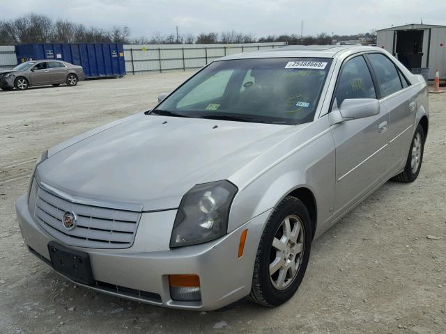 1G6DP577970136301 - 2007 CADILLAC CTS HI FEA SILVER photo 2