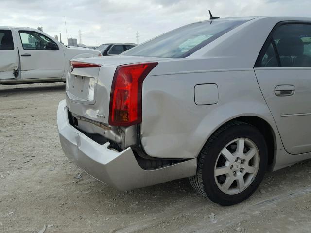 1G6DP577970136301 - 2007 CADILLAC CTS HI FEA SILVER photo 9