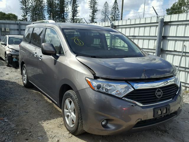 JN8AE2KP0H9165621 - 2017 NISSAN QUEST S GRAY photo 1