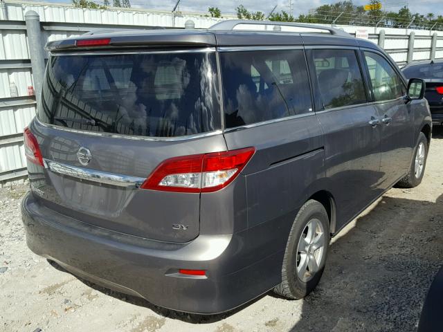 JN8AE2KP0H9165621 - 2017 NISSAN QUEST S GRAY photo 4