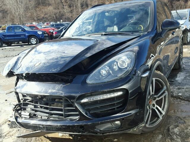 WP1AC2A22ELA80137 - 2014 PORSCHE CAYENNE TU BLACK photo 2