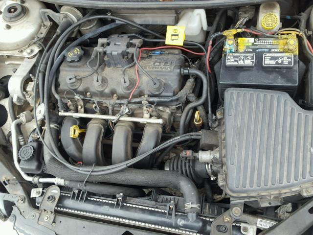 1B3ES56C75D165317 - 2005 DODGE NEON SXT SILVER photo 7