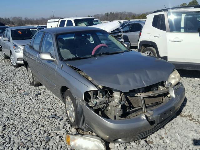 3N1CB51D72L627664 - 2002 NISSAN SENTRA XE GRAY photo 1