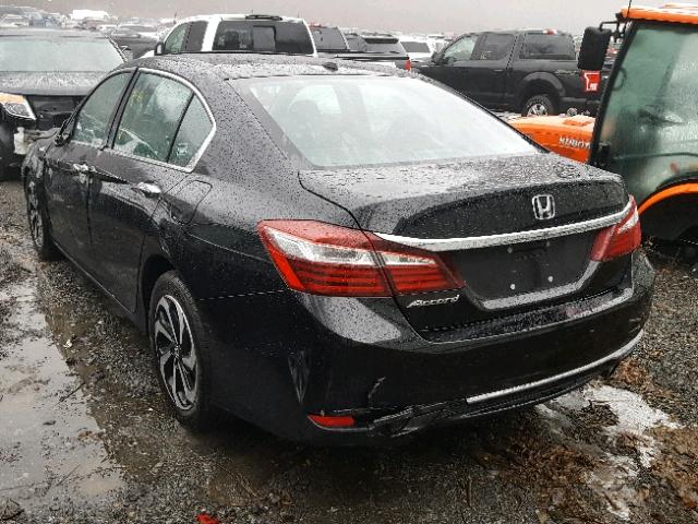 1HGCR2F04HA167815 - 2017 HONDA ACCORD EX BLACK photo 3