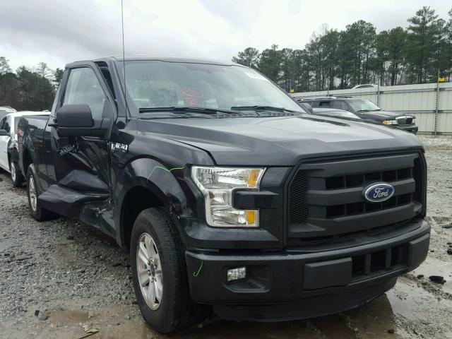 1FTEX1CP1FKE95967 - 2015 FORD F150 SUPER BLACK photo 1