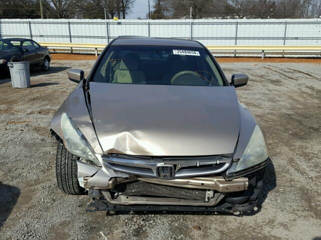 1HGCM564X7A060754 - 2007 HONDA ACCORD LX GOLD photo 9