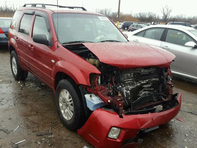 4M2CU87177KJ07540 - 2007 MERCURY MARINER PR BURGUNDY photo 1