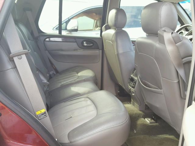 1GKDT13S532248348 - 2003 GMC ENVOY BURGUNDY photo 6